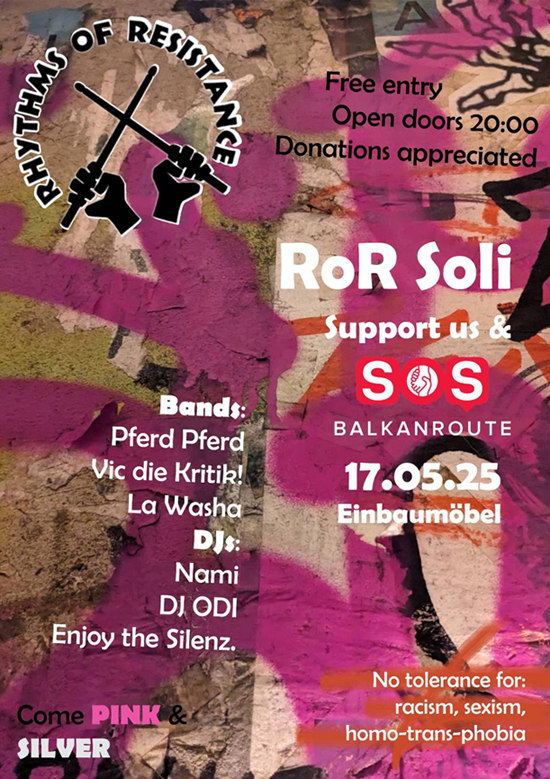 Solil event SOS Balkanroute